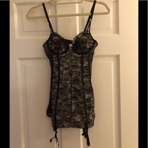 Victoria Secret Lingerie, black lace, 34B
